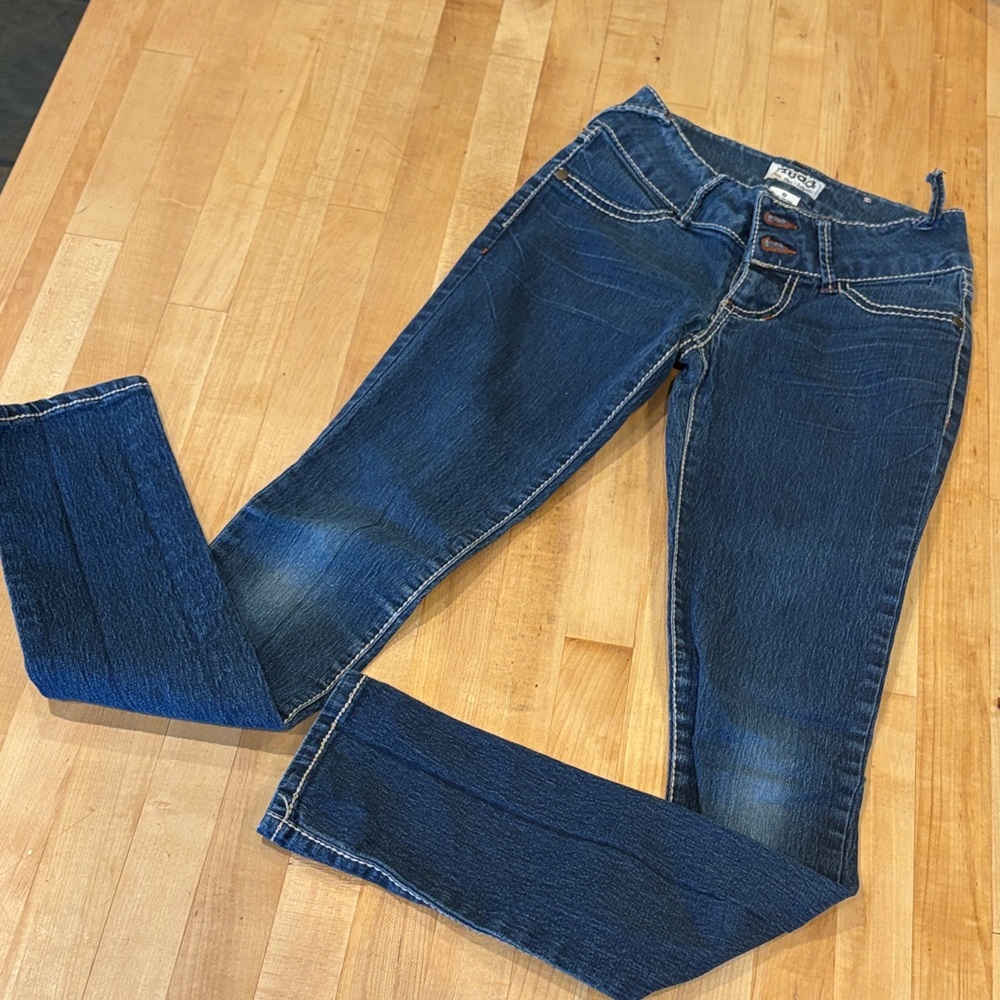 Mudd Dark Blue Skinny Jeans